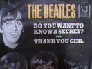 BEATLES VEE JAY SLEEVE 45 OVAL (SPIZER) VJ- 587-01 VG 