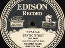 Edison Disc 51746 Golden Gate Orchestra Static Strut