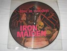 IRON MAIDEN Live In Sweden PART 1 PIC DISK  