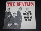 THE BEATLES PLEASE PLEASE ME VJ 581 PICTURE SLEEVE 45