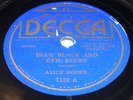 ALICE MOORE 78 rpm Decca 7132 PRE WAR Petie Wheatstraw