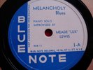 MEADE LUX LEWIS Blues Piano MELANCHOLY/ SOLITUDE 78