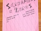 SCREAMERS | ZEROS | 7.10.78 | LA KBD PUNK Flier Orig.