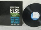 Cannonball Adderley Somethin' Else Orig Mono DG RVG LP