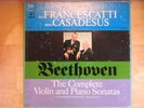 FRANCESCATTI Casadesus BEETHOVEN Rare Violin 4 lp BOX