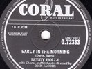 MEGA-RARE 1958 BUDDY HOLLY 78 
