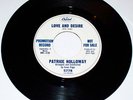 PATRICE HOLLOWAY NORTHERN SOUL DJ 45 LOVE & DESIRE NM-