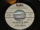 Rare Northern Soul 45 Little Dooley If I Ever Needed U