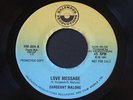 Sargeant Malone   Love Message    modern soul 45 HEAR