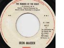 IRON MAIDEN-T NUMBER OF THE BEAST-RARE GUATEMALA 7
