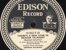 Edison Disc 51827 Vernon Dalhart A New Star In Heaven