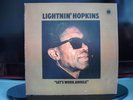 Lightnin' Hopkins - Let's Work Awhile Rare 1971 LP Mono