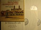 BACH 6 Suites for solo Cello FOURNIER – Archiv NM