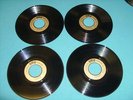 4 SEEBURG 1000 ENCORE 16 RPM Records #'s 22 23 24 25
