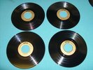 4 SEEBURG 1000 ENCORE 16 RPM Records #'s 1 2 3 4