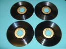 4 SEEBURG 1000 ENCORE 16 RPM Records #'s 17 19 20 21