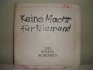 Ton Steine Scherben - Keine Macht für Niemand LP