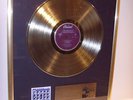 The Beatles Hard Day's goldene Schallplatte gold record