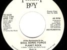 Rap Hip Hop Electro 45 BAMBAATAA SOUL SONIC FORCE Promo