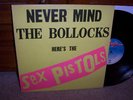 SEX PISTOLS Never Mind .. EARLY UK PRESS LP punk kbd