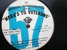 VETERANS THE THREE SONS/JACK LEMON   33.3 LP RECORD
