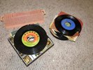 Vintage 45 Records with Pink Stand The Who, Beatles etc