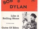 BOB DYLAN Like A Rolling Stone RARE Sweden / Norway 45