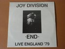 JOY DIVISION   END  Live England 1979 DLP  TOP ZUSTAND