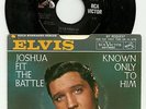 Elvis Presley RARE Joshua fit the battle US PS 45
