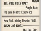 JIMI HENDRIX Polydor EPH 7237 South Africa PURPLE HAZE