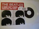Beatles White vinyl 45 A Hard Day's Night custom slv