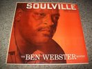 Ben Webster Ray Brown Quintet Soulville Verve LP EXC