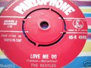 BEATLES LOVE ME DO ORIG 62' UK 1st ISSUE RED LABEL