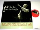 BRAHMS FURTWANGLER SYMPHONY 4 ALP /291