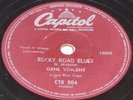 GENE VINCENT 1958 Rock Road Blues 10” 78 RPM BRAZIL