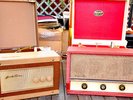 DANSETTE & REGENTONE RECORD PLAYERS + 570 RECORDS-78rpm