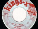VERY RARE DOO WOP 45 REBELS ON KINGS-X IN MY HEART okc