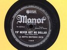 CALYPSO : LA MOTTA BROTHERS ORCH ON MANOR 1196