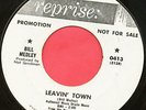 Bill Medley Rare Promo 45 CLASH Leavin' Town HEAR IT