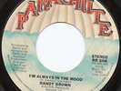 Randy Brown Northern Soul 45 Always In The Mood LISTEN