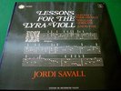 JORDI SAVALL - LESSONS FOR THE LYRA-VIOLL -ASTREE 51