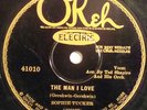 SOPHIE TUCKER The Man I Love / My Pet OKEH 78 41010