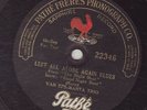 Van Eps - Banta Trio  -  PATHE 22346 - BANJO - Left All Alone Blues
