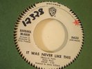 Barbara McNair Warner Brothers It Was Never Like This