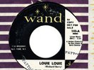 KINGSMEN PROMO 45 - Louie Louie / original 1963 DJ  45