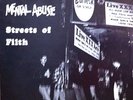 Mental Abuse Streets Of Filth LP Urinal Records NJ Punk