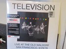 TELEVISION Lp Live at The Old Waldorf Limited Edition