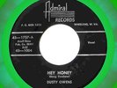 DUSTY OWENS HEY HONEY 1957 ADMIRAL WV ROCKABILLY 45
