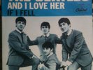 BEATLES And I Love Her b/w If I Fell PIC SLEEVE 45