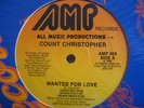 Count Christopher - Wanted For Love (LISTEN)